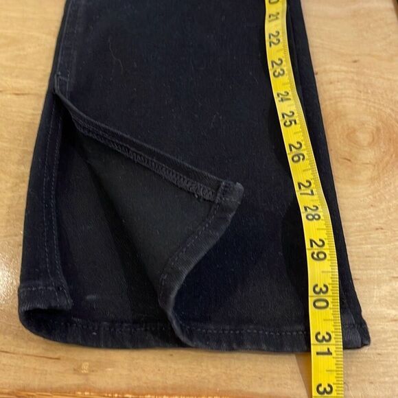 Hidden Los Angeles Womens High Rise Slit Hem Ryan Bootcut Jeans Black Sz 24 NWT - Picture 10 of 10